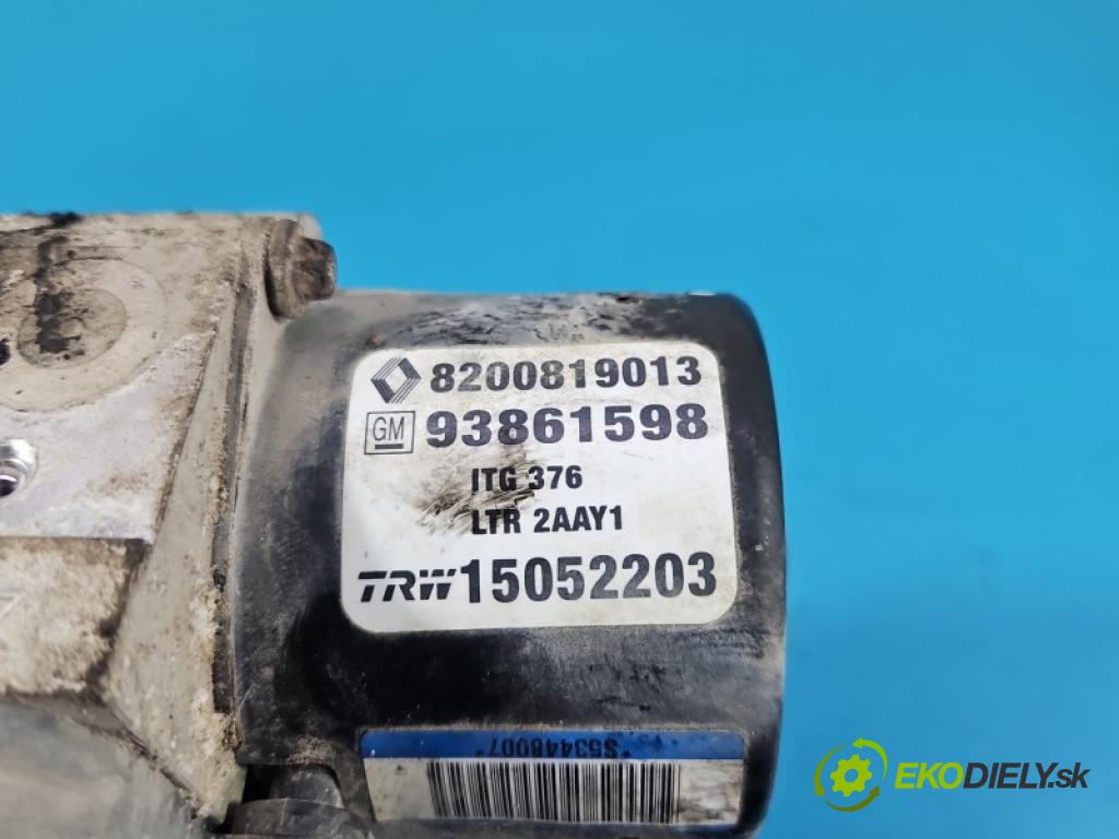 Nissan Primastar 2001-2014 2.0 dci 90 HP manual 66 kW 1995 cm3 5- čerpadlo abs 54084887A (Pumpa ABS)