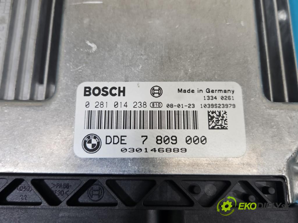 Bmw 5 E60 2003-2010 2.0d 177 HP manual 130 kW 1995 cm3 4- riadiaca jednotka motora 0281014238