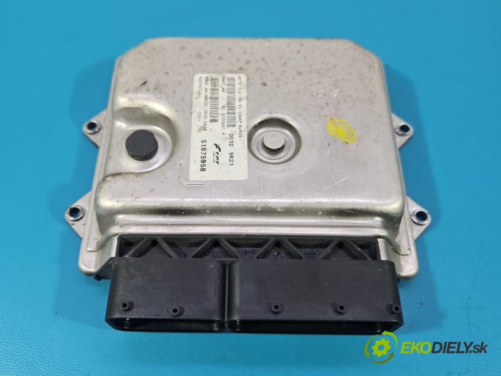 Alfa romeo Mito 2008-2018 1.4 T 955A2000 135 HP manual 99 kW 1368 cm3 3- riadiaca jednotka motora 51875958