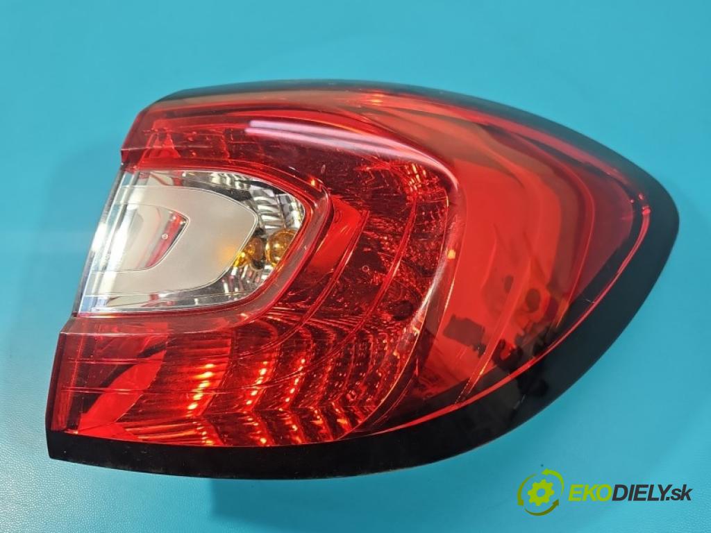 Renault Captur I 2013-2019 1.2 118 HP automatic 87 kW 1197 cm3 5- svetlo / reflektor zadné pravé blatník 265509762R