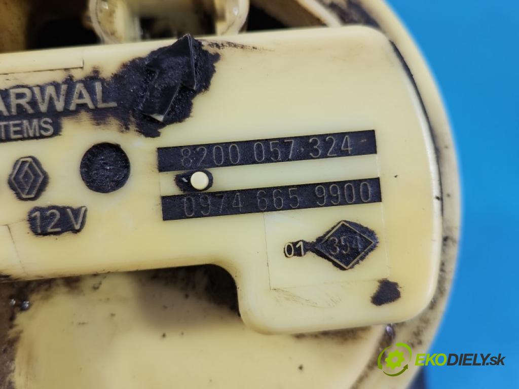Renault Clio II 1998-2012 1.4 16V 98 HP manual 72 kW 1390 cm3 5- čerpadlo palivo 8200057324