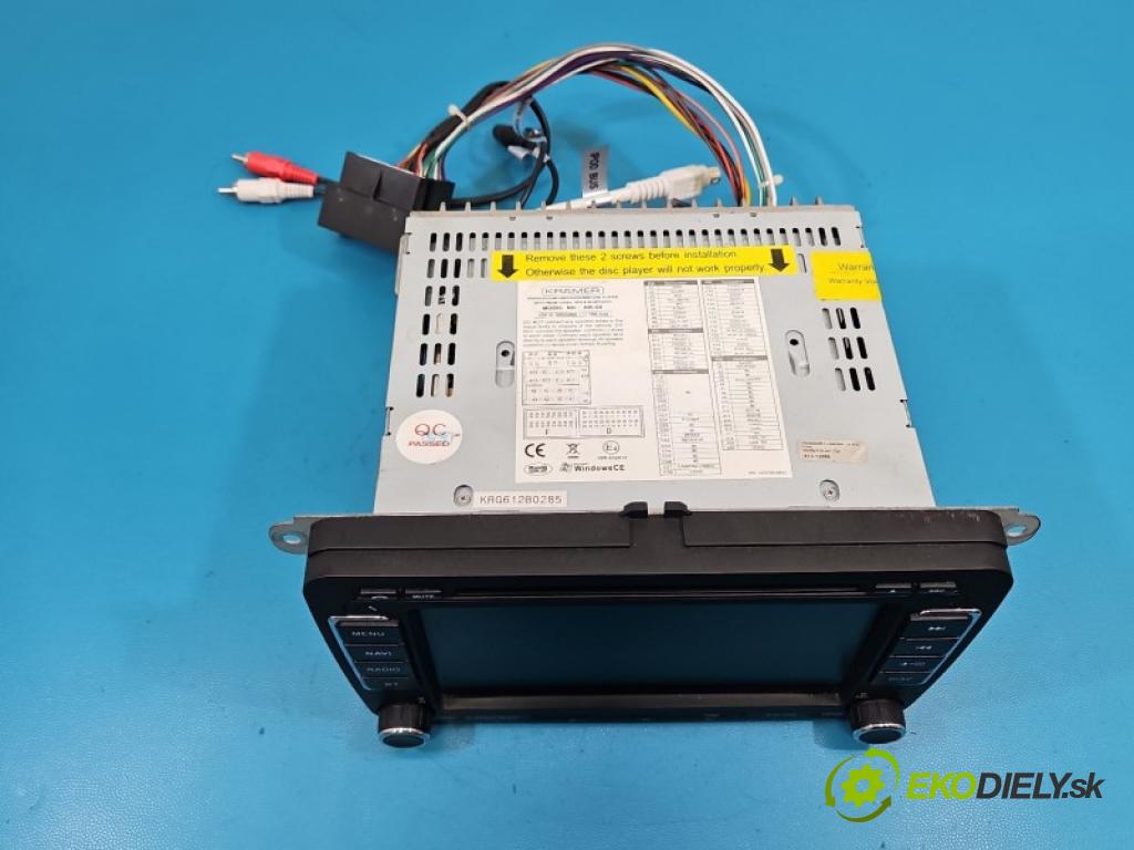 Vw Passat B7 2010-2014 2.0 tdi 140 hp automatic 103 kW 1968 cm3 5- Radio KR-G6