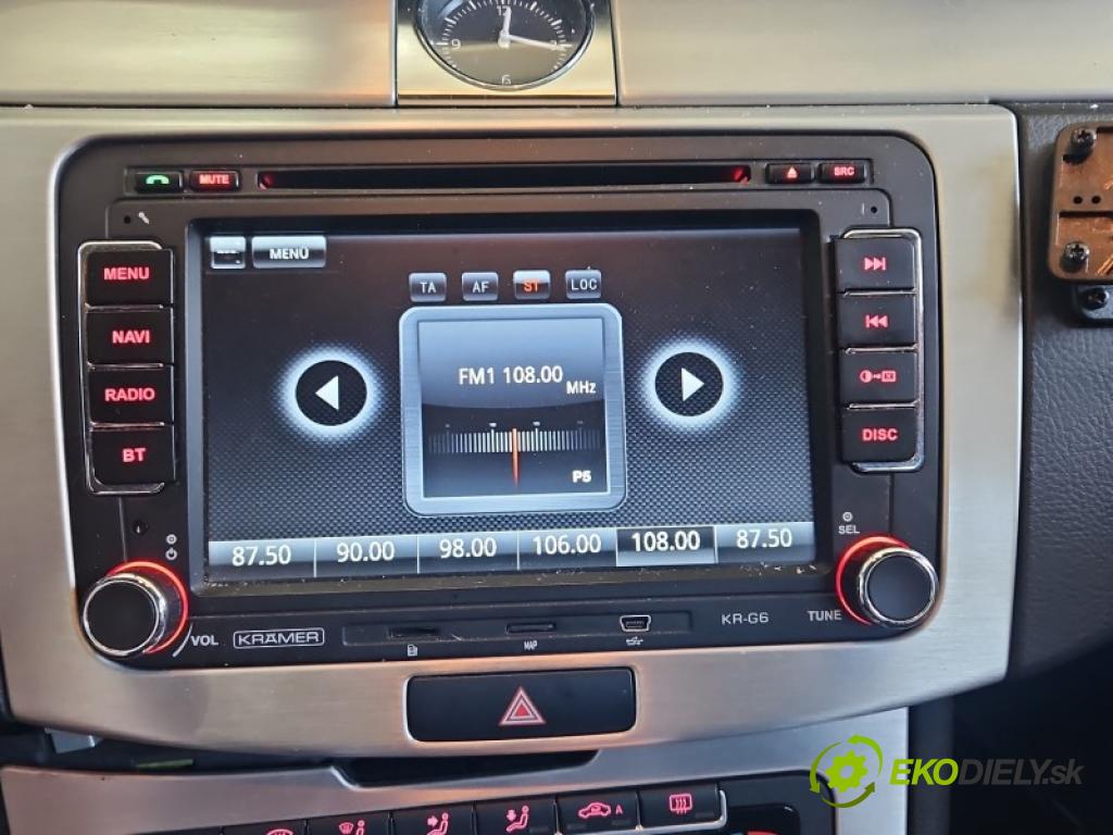 Vw Passat B7 2010-2014 2.0 tdi 140 hp automatic 103 kW 1968 cm3 5- Radio KR-G6