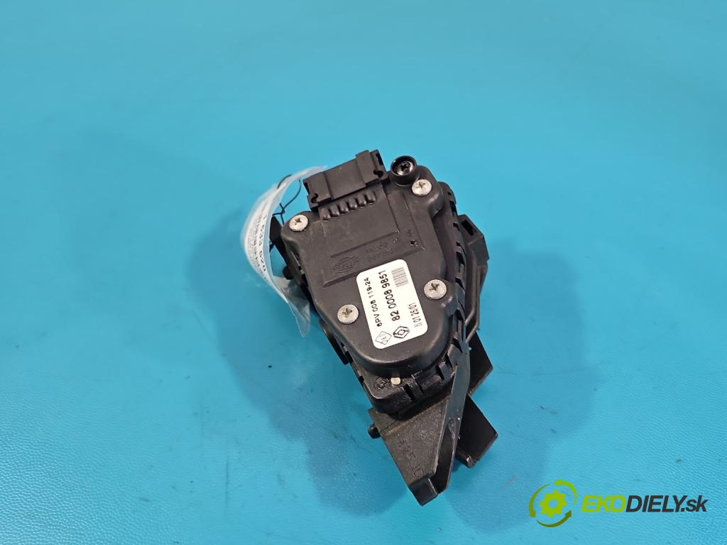 Renault Clio II 1998-2012 1.4 16V 98 HP manual 72 kW 1390 cm3 5- pedal plyn potenciometr: 8200089851