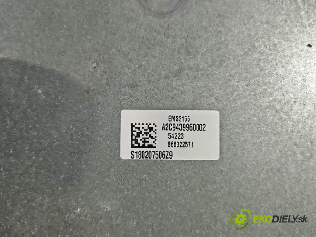 Renault Captur I 2013-2019 1.2 118 HP automatic 87 kW 1197 cm3 5- riadiaca jednotka motora 237106957R