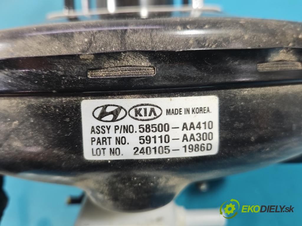 Hyundai Elantra VII 2020- 1.6 16V manual 90.2 kW 1598 cm3 4- servo brzdové 58500-AA410