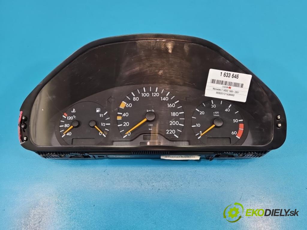 Mercedes C W202 1993-2001 2.2d 95 hp manual 70 kW 2155 cm3 4- Přístrojová deska 2025407247 (Přístrojová deska)