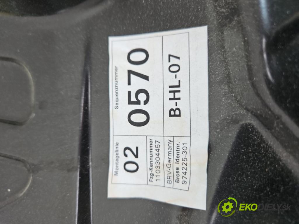 Vw Passat B7 2010-2014 2.0 tdi 140 HP automatic 103 kW 1968 cm3 5- mechanizmus okna zadné ľavý 3C0959795