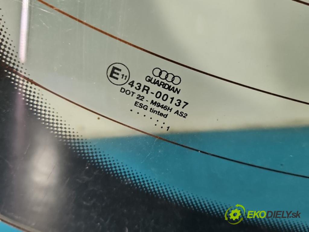 Audi A3 8L 1996-2003 1.9 tdi 90 hp manual 66 kW 1896 cm3 3- sklo zadní  (Zadní sklo)