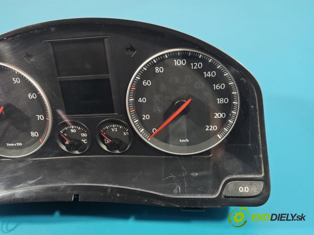 Vw Golf V 2003-2009 1.4 16V BCA 75 hp manual 55 kW 1390 cm3 3- Přístrojová deska 1K0920862 (Přístrojová deska)