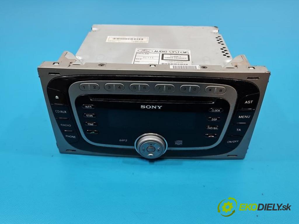 Ford Kuga Mk1 2008-2013 2.0 TDCI 136hp manual 100 kW 1997 cm3 5- Radio továrna: VP6M2F-18C821-AG