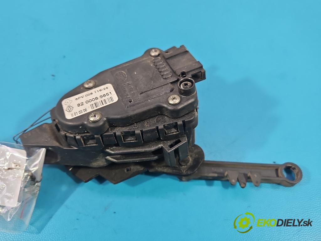 Renault Kangoo I 1998-2008 1.5 dci 65 HP manual 48 kW 1461 cm3 5- pedal plyn potenciometr: 8200089851