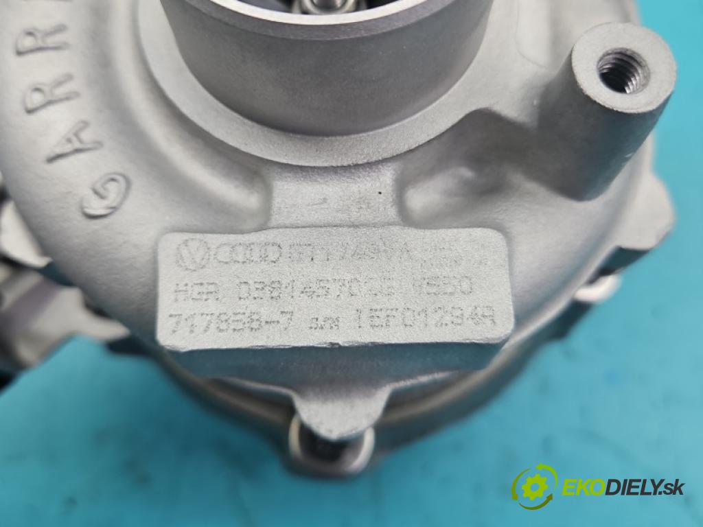 Vw Passat B5 1995-2005 1.9 TDI 131 HP manual 96 kW 1896 cm3 5- turbodúchadlo, turbo repasovaná 717858-7