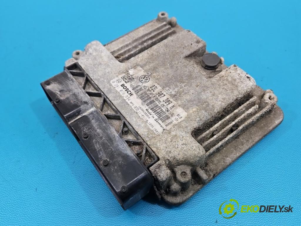 Vw Passat B7 2010-2014 2.0 tdi 140 HP automatic 103 kW 1968 cm3 5- riadiaca jednotka motora 03L907309N