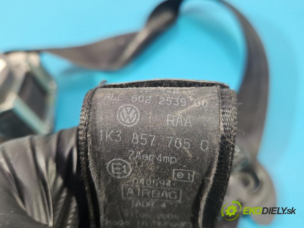 Vw Golf V 2003-2009 1.4 16V BCA 75 HP manual 55 kW 1390 cm3 3- pas bezpečnosť: predné ľavý 1K3857705C