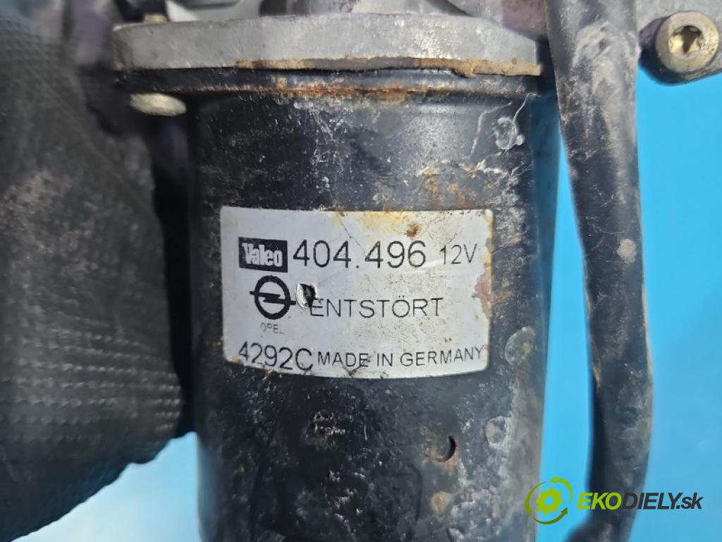 Opel Zafira A 1999-2005 2.0 dti 101 HP manual 74 kW 1995 cm3 5- motor stieračov predné 404496