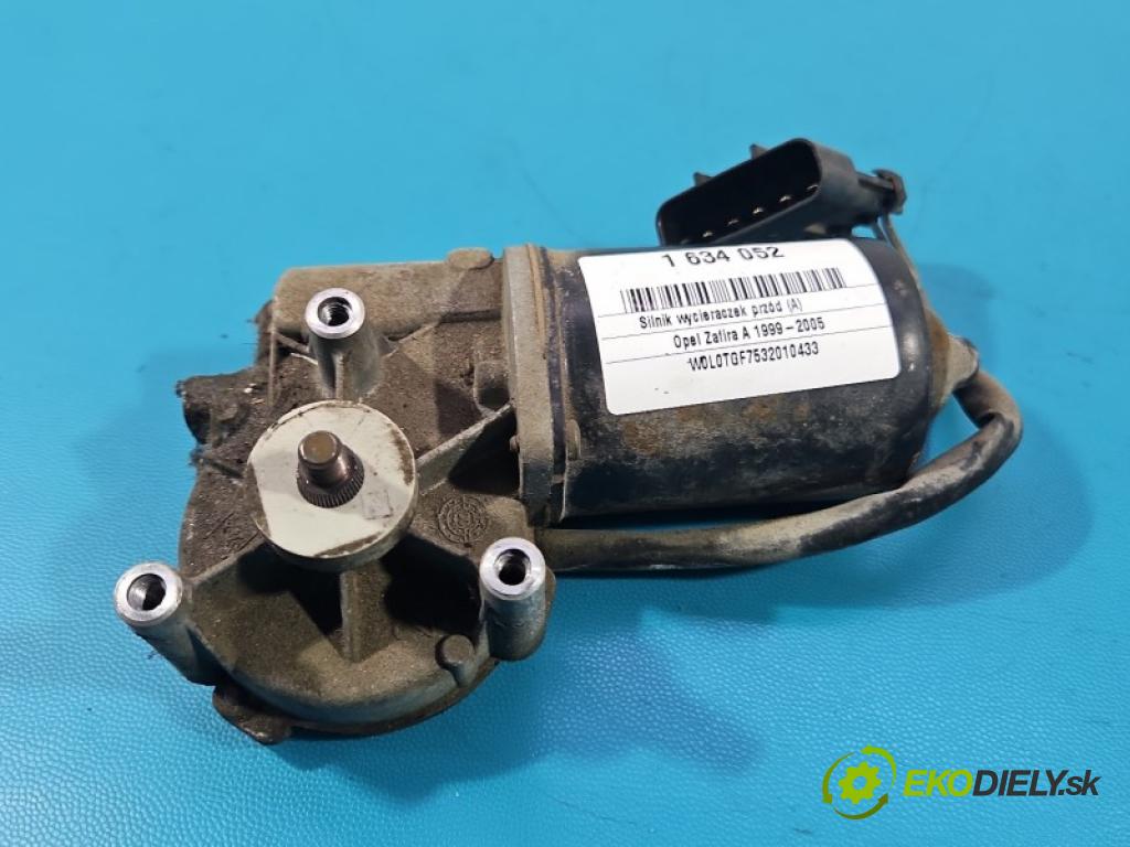 Opel Zafira A 1999-2005 2.0 dti 101 HP manual 74 kW 1995 cm3 5- motor stieračov predné 404496
