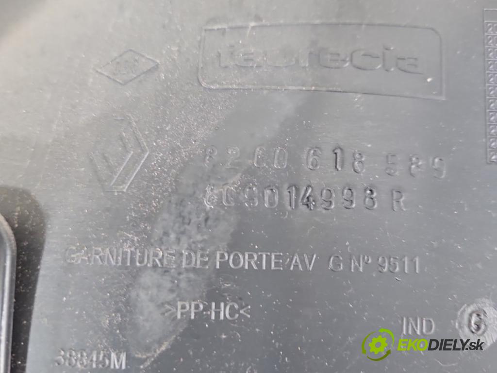 Mercedes Citan W415 2012- 1.5 cdi 90 HP manual 66 kW 1461 cm3 5- Čalounictví: dvere predné ľavé