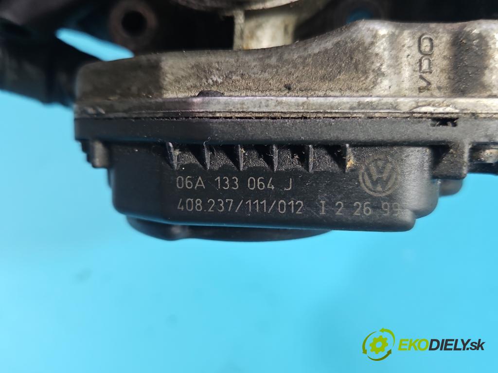 Seat Toledo II 1998-2004 1.6 8V 101 HP manual 74 kW 1595 cm3 4- klapka 06A133064J (Škrtiaca klapka)