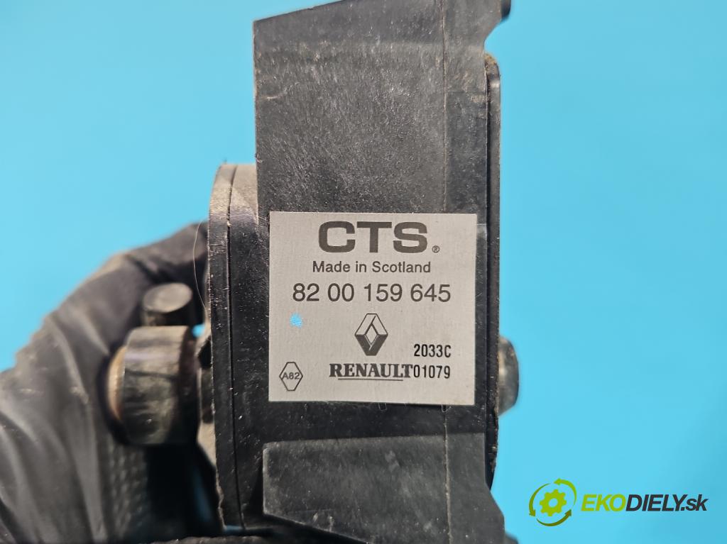Renault Scenic II 2003-2009 2.0 16V 135 HP manual 99 kW 1998 cm3 5- pedal plyn potenciometr: 8200159645