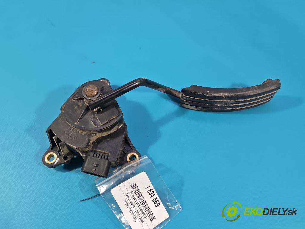 Renault Scenic II 2003-2009 2.0 16V 135 HP manual 99 kW 1998 cm3 5- pedal plyn potenciometr: 8200159645