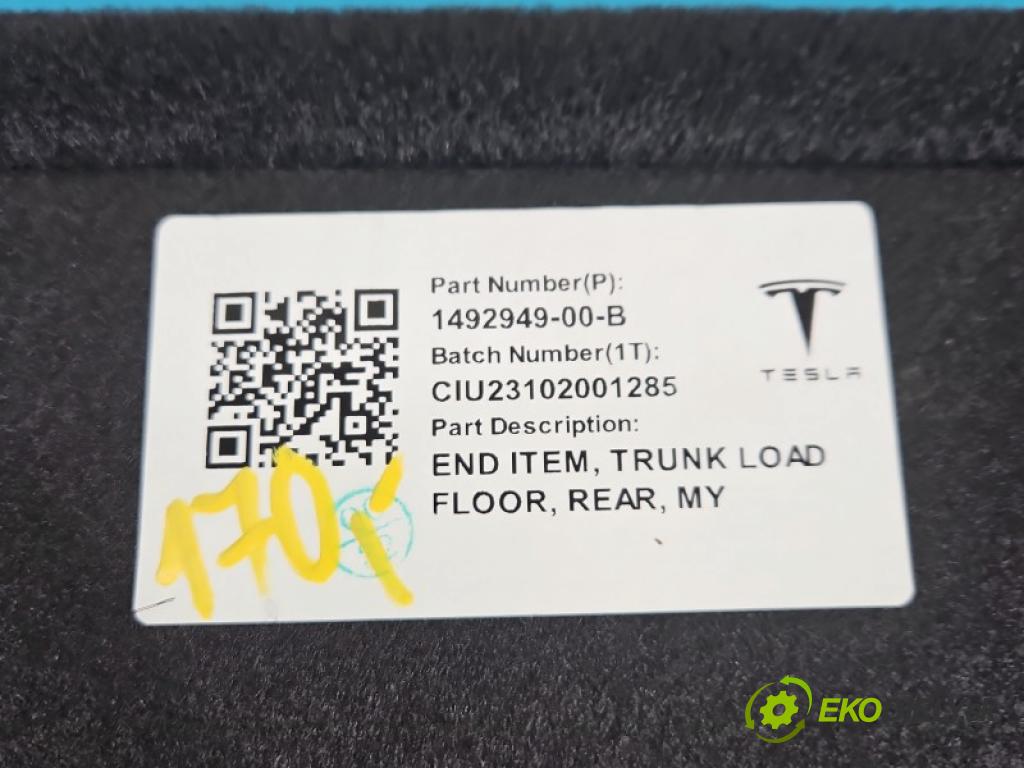 Tesla Model Y 0.0 automatic 378 kW  5- koberec do auta kufra: 1492949-00-B