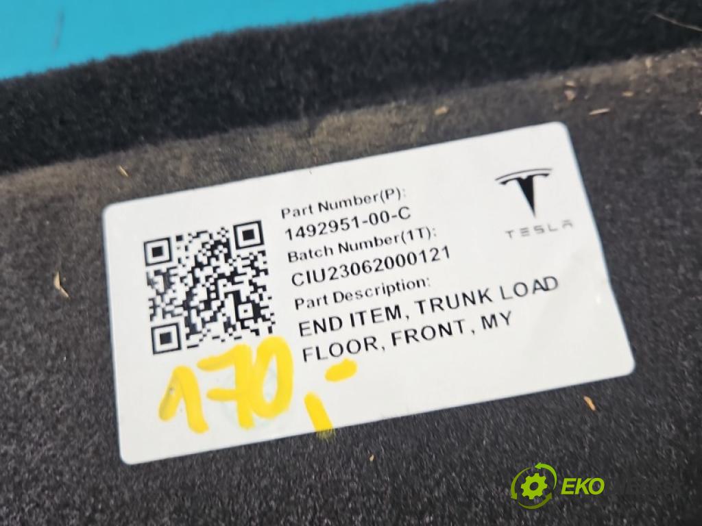 Tesla Model Y 0.0 automatic 378 kW  5- koberec do auta kufra: 149295100-C
