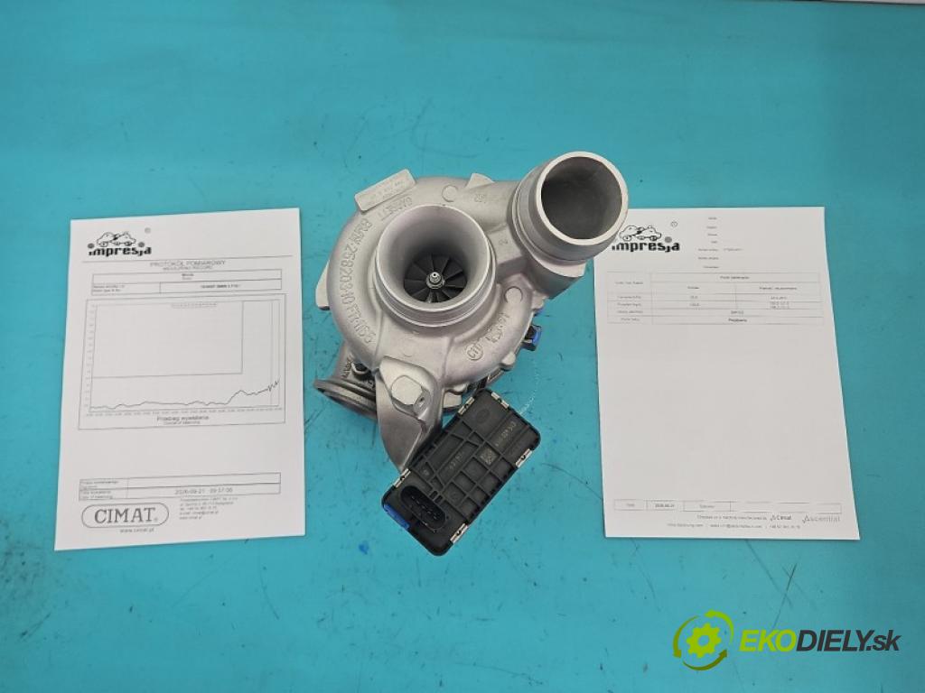 Bmw 5 F10 2010-2017 3.0d 204 HP manual 150 kW 2993 cm3 4- turbodúchadlo, turbo repasovaná 777853-12