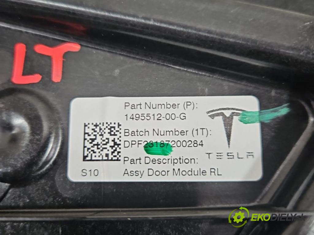 Tesla Model Y 0.0 automatic 378 kW 5- mechanismus stahování zadní levý 1495512-00-G