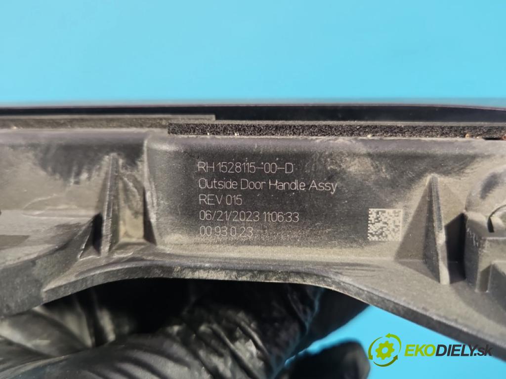 Tesla Model Y 0.0 automatic 378 kW  5- rukoväť zadné pravé mimo: 1528115-00-D (Kľučka dverí ostatné)
