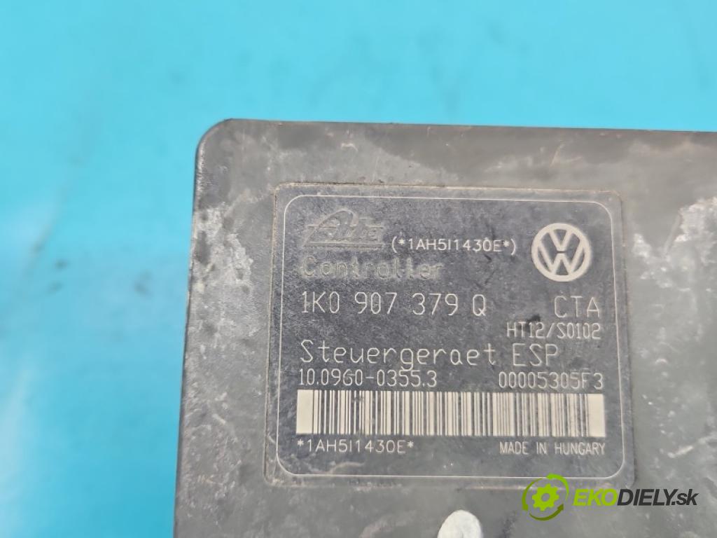 Vw Golf V 2003-2009 1.4 16V BCA 75 HP manual 55 kW 1390 cm3 3- čerpadlo abs 1K0907379Q (Pumpa ABS)