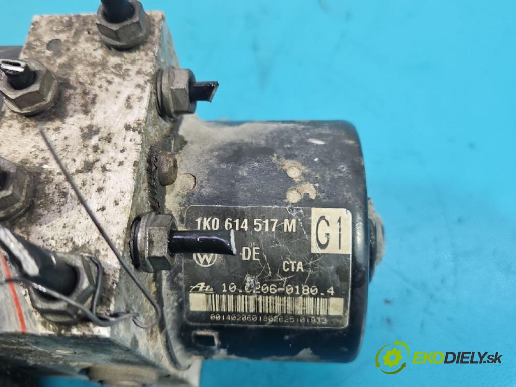 Vw Golf V 2003-2009 1.4 16V BCA 75 HP manual 55 kW 1390 cm3 3- čerpadlo abs 1K0907379Q (Pumpa ABS)
