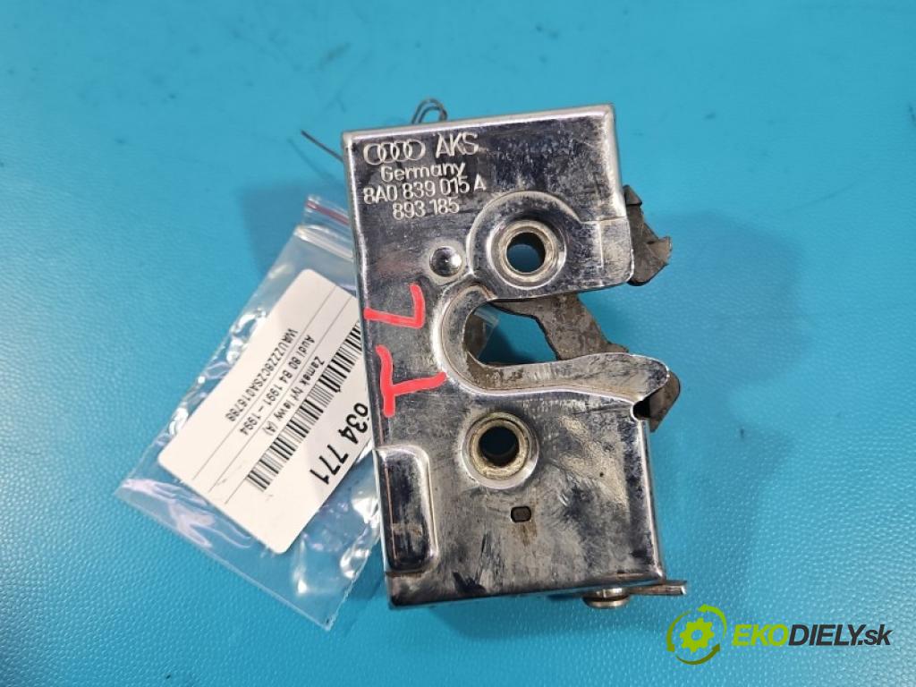 Audi 80 B4 1991-1994 2.0 8V 116 HP manual 85 kW 1984 cm3 4- zámok zadné ľavý 8A0839015A