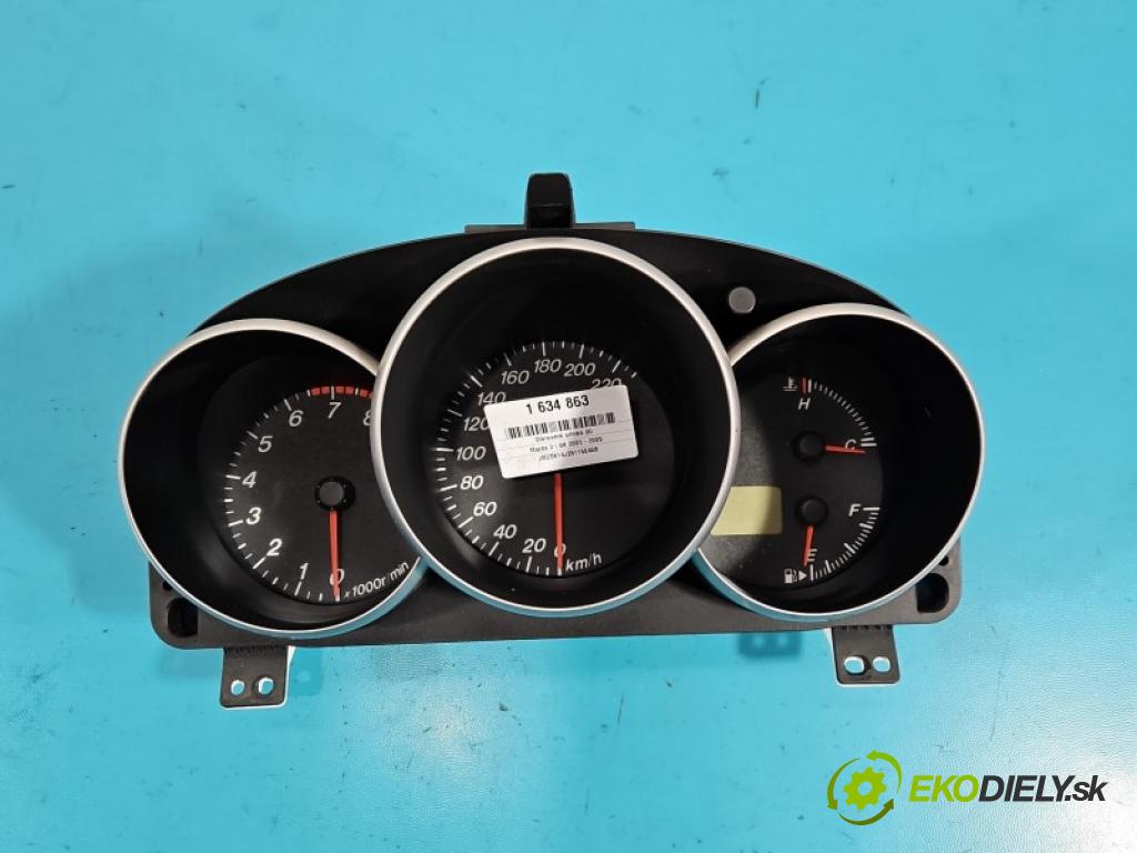 Mazda 3 I BK 2003-2009 1.3 16V 84KM manual 62 kW 1349 cm3 5- riadiaca jednotka motora 279721-2240