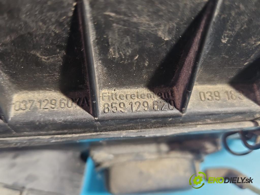 Audi 80 B4 1991-1994 2.0 8V 116 HP manual 85 kW 1984 cm3 4- obal filtra vzduchu 037129607A (Obal vzduchového filtra)