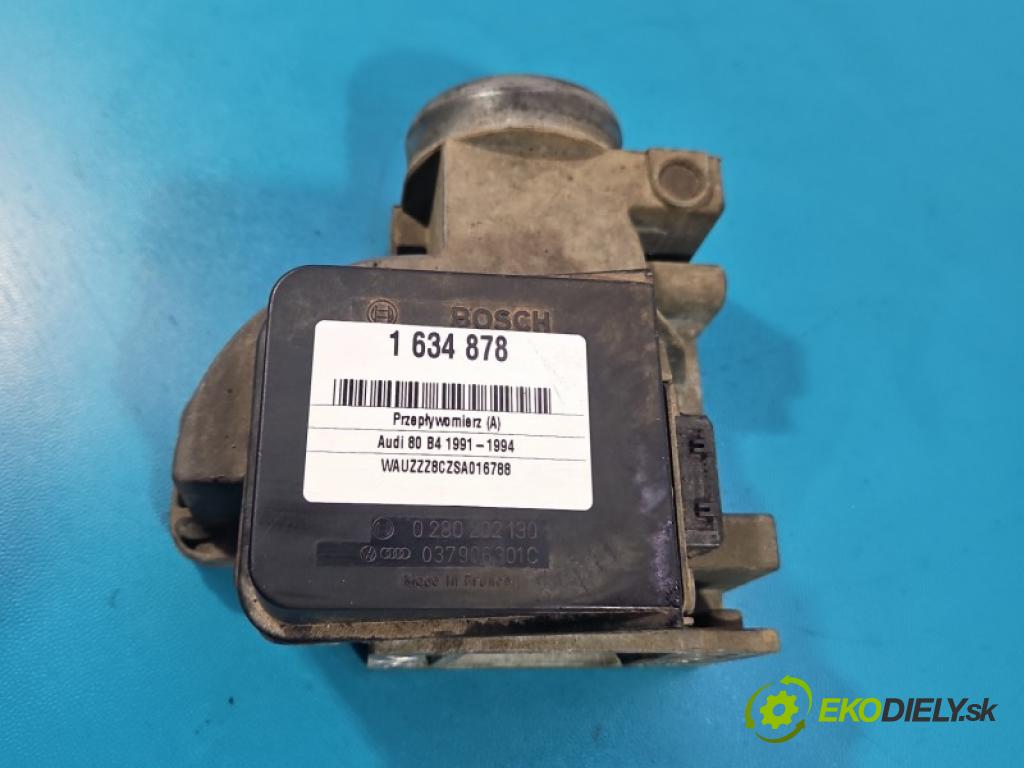 Audi 80 B4 1991-1994 2.0 8V 116 hp manual 85 kW 1984 cm3 4- váha vzduchu 0280202130 (Snímač hmotnosti vzduchu)