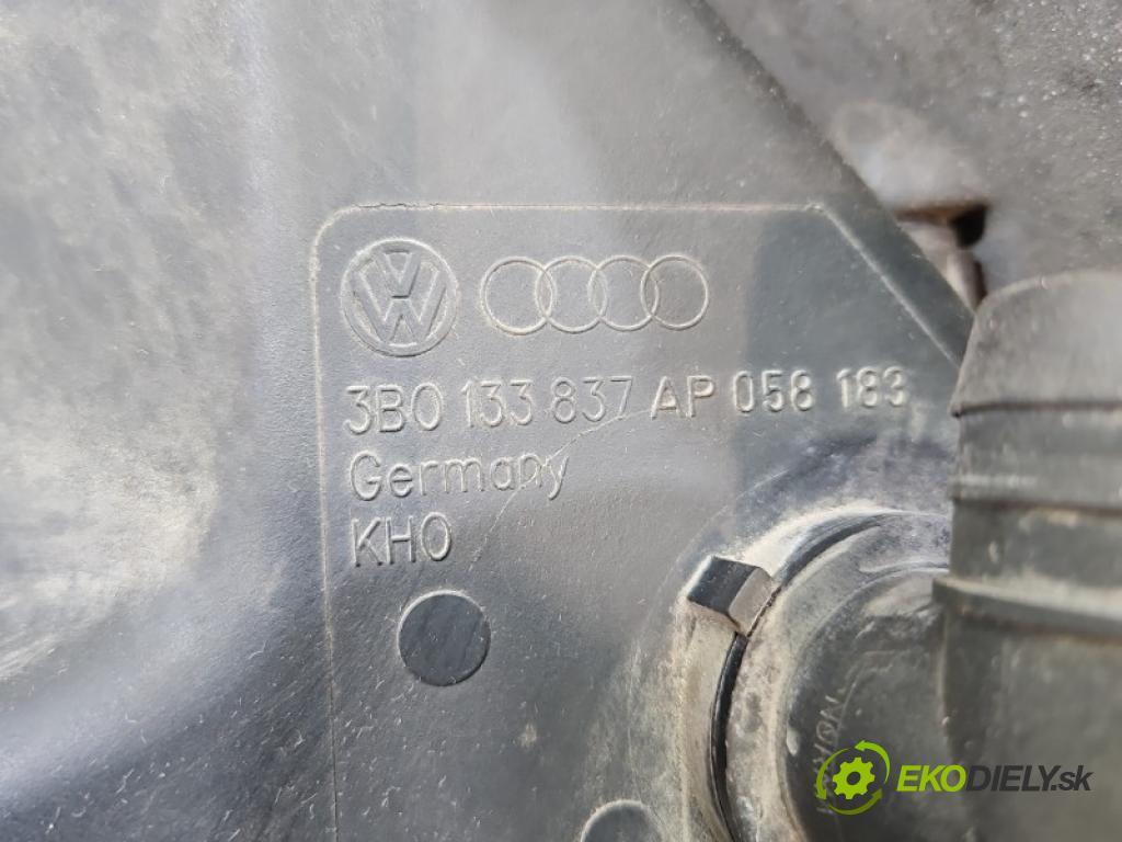 Skoda Superb I 2001-2008 2.0 8V 116 HP manual 85 kW 1984 cm3 4- obal filtra vzduchu 3B0133837 (Obal vzduchového filtra)