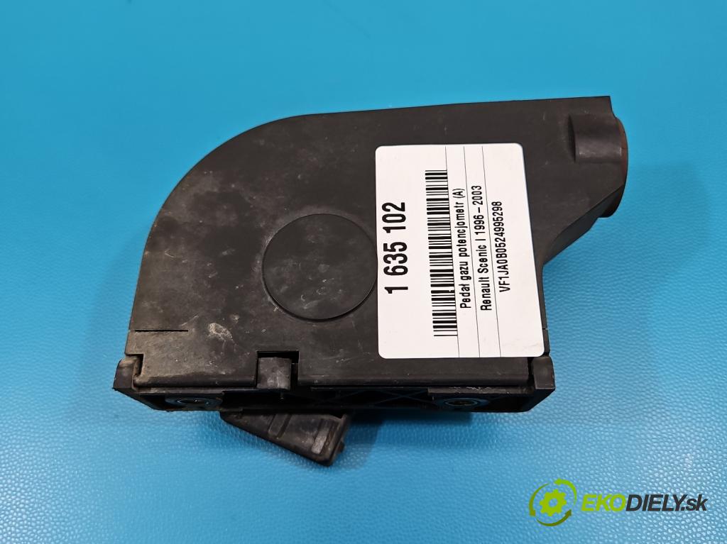 Renault Scenic I 1996-2003 1.6 16V 107 HP manual 79 kW 1598 cm3 5- pedal plyn: potenciometr: 7700431918