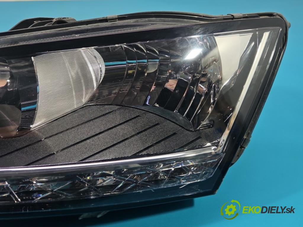 Skoda Fabia III 2014-2021 1.0 TSI 95 hp manual 70 kW 999 cm3 5- světlo levý 6V1941015D (Klika dveří ostatní)