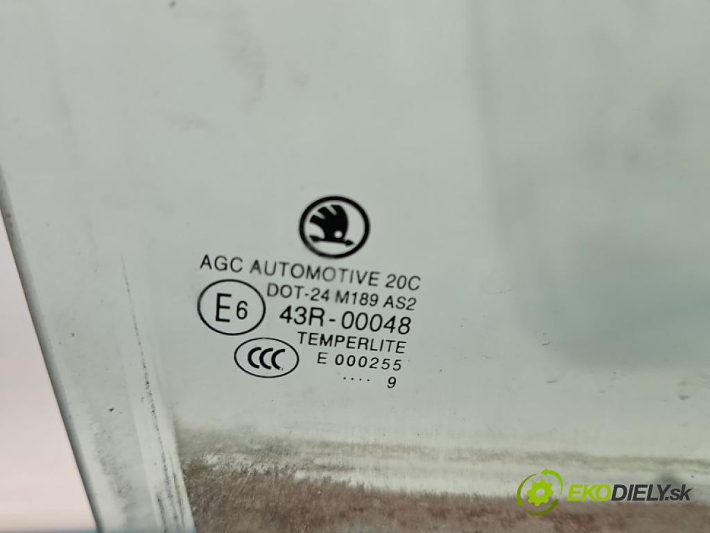 Skoda Fabia III 2014-2021 1.0 TSI 95 hp manual 70 kW 999 cm3 5- sklo dveře zadní pravé
