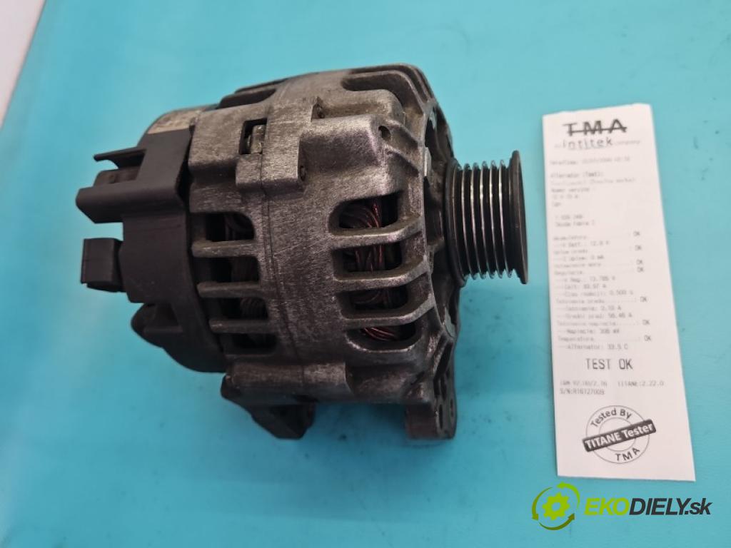 Skoda Fabia I 1999-2007 1.2 6V 54 hp manual 40 kW 1198 cm3 5- Alternator 03D903025H (Alternátor)