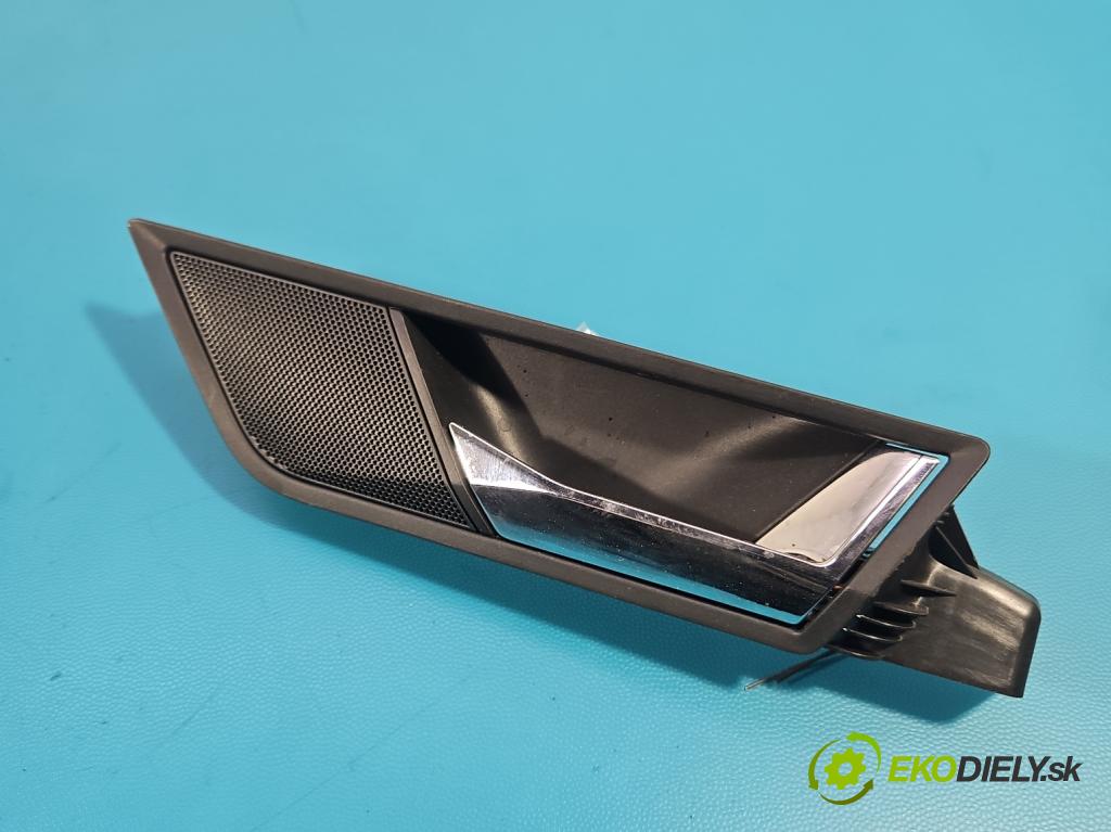 Skoda Fabia III 2014-2021 1.0 TSI 95 HP manual 70 kW 999 cm3 5- rukoväť uvnitř: zadné pravé 128968400100-R (Kľučka dverí ostatné)