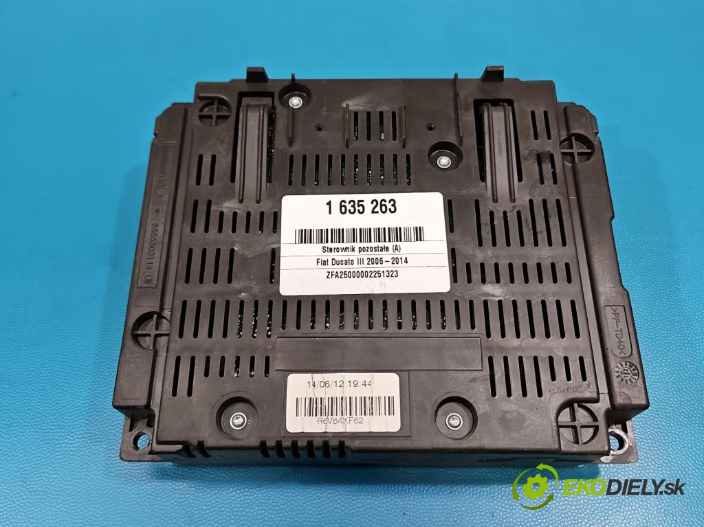 Fiat Ducato III 2006-2014 2.3 jtd 148 hp manual 109 kW 2287 cm3 5- řídící jednotka 51926903