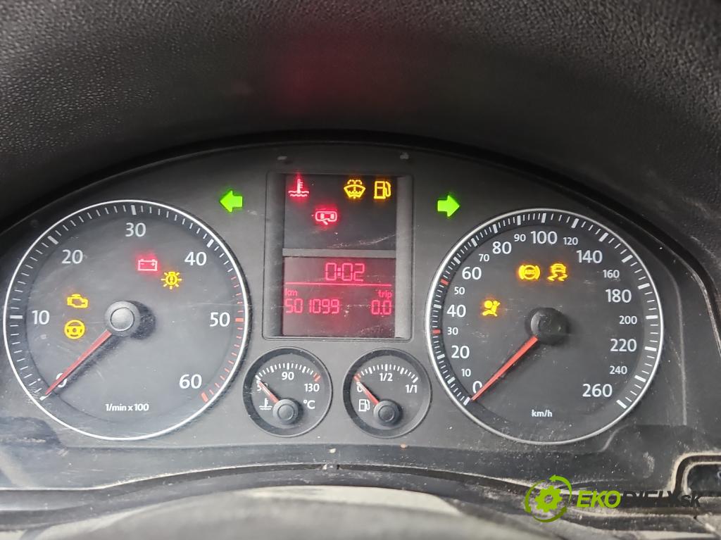Vw Golf V 2003-2009 1.9 tdi 105 HP manual 77 kW 1896 cm3 5- prístrojovka/ budíky 1K0920850L (Prístrojová doska)