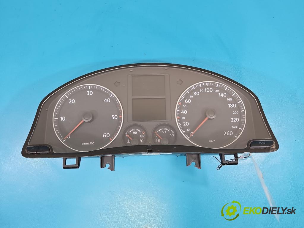 Vw Golf V 2003-2009 1.9 tdi 105 HP manual 77 kW 1896 cm3 5- prístrojovka/ budíky 1K0920850L (Prístrojová doska)