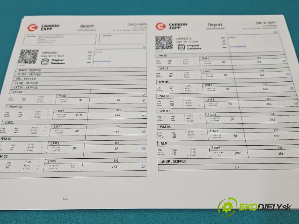 Ford Focus Mk1 1998-2004 1.8 tdci 101 hp manual 74 kW 1753 cm3 5- vstřikovač diesel EJBR02201Z