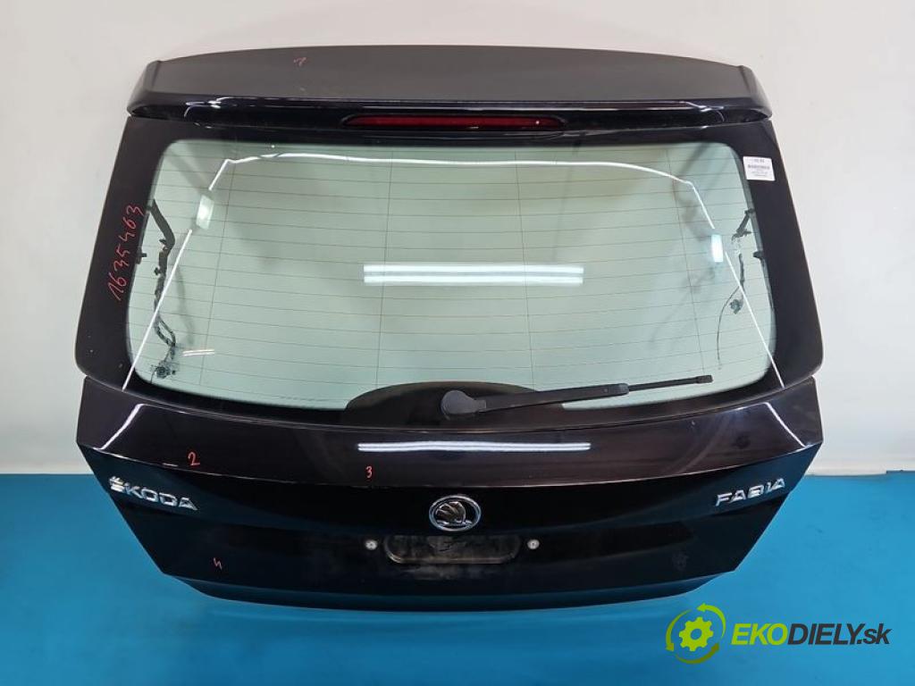 Skoda Fabia III 2014-2021 1.0 TSI 95 hp manual 70 kW 999 cm3 5- zadní kufrové dveře  (Zadní kapota (kufr))