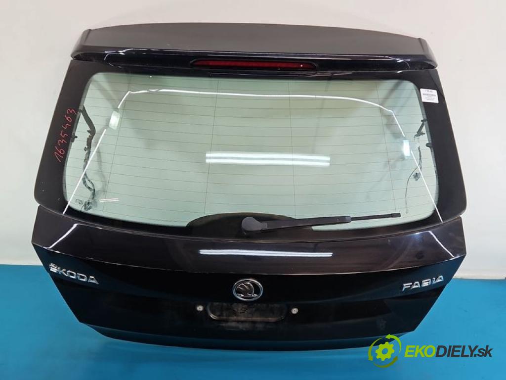 Skoda Fabia III 2014-2021 1.0 TSI 95 hp manual 70 kW 999 cm3 5- zadní kufrové dveře  (Zadní kapota (kufr))