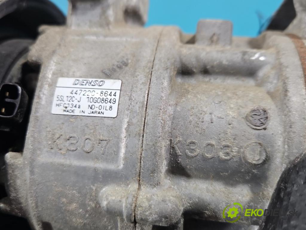 Fiat Stilo 1.9 jtd 120 hp manual 88 kW 1910 cm3 5- Kompresor: klíma 447220-8644 (Kompresor klimatizace)
