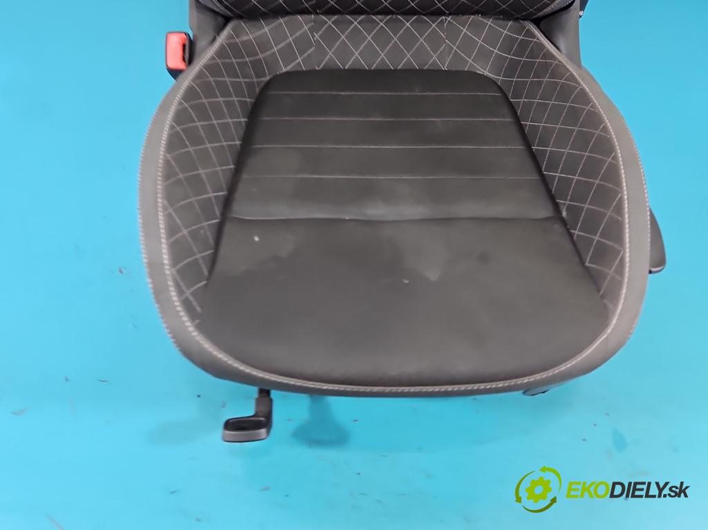 Skoda Fabia III 2014-2021 1.0 TSI 95 HP manual 70 kW 999 cm3 5- Sedačka ľavý (Sedadlo)